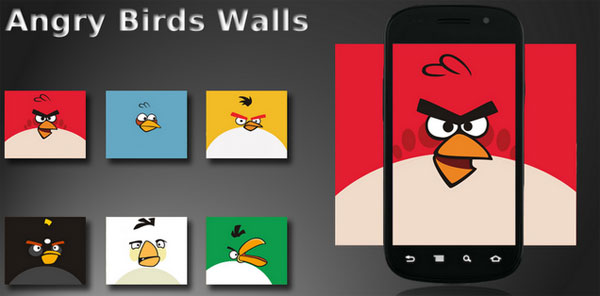 Fondos de pantalla de Angry Birds para Android