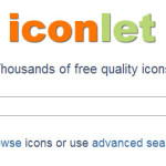 Iconlet: Buscador de iconos gratis online
