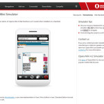 Opera Mini Simulador: Simular el navegador Opera para móviles